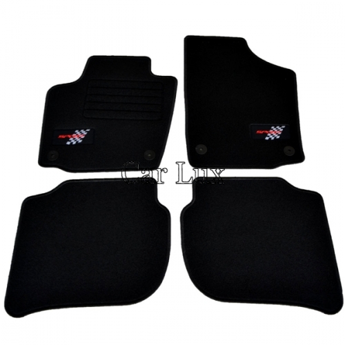 Alfombras Alfombrillas coche Seat Sport EDITION Toledo 2013-
